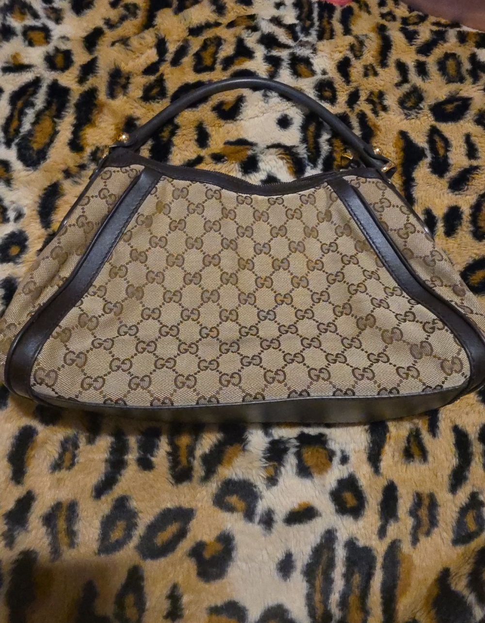 GUCCI BROWN WITH GOLD AUTHENTIC